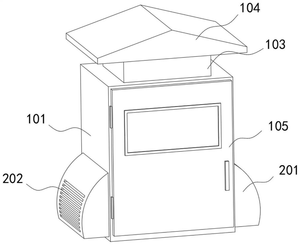 Protective power distribution cabinet convenient to operate and use method thereof