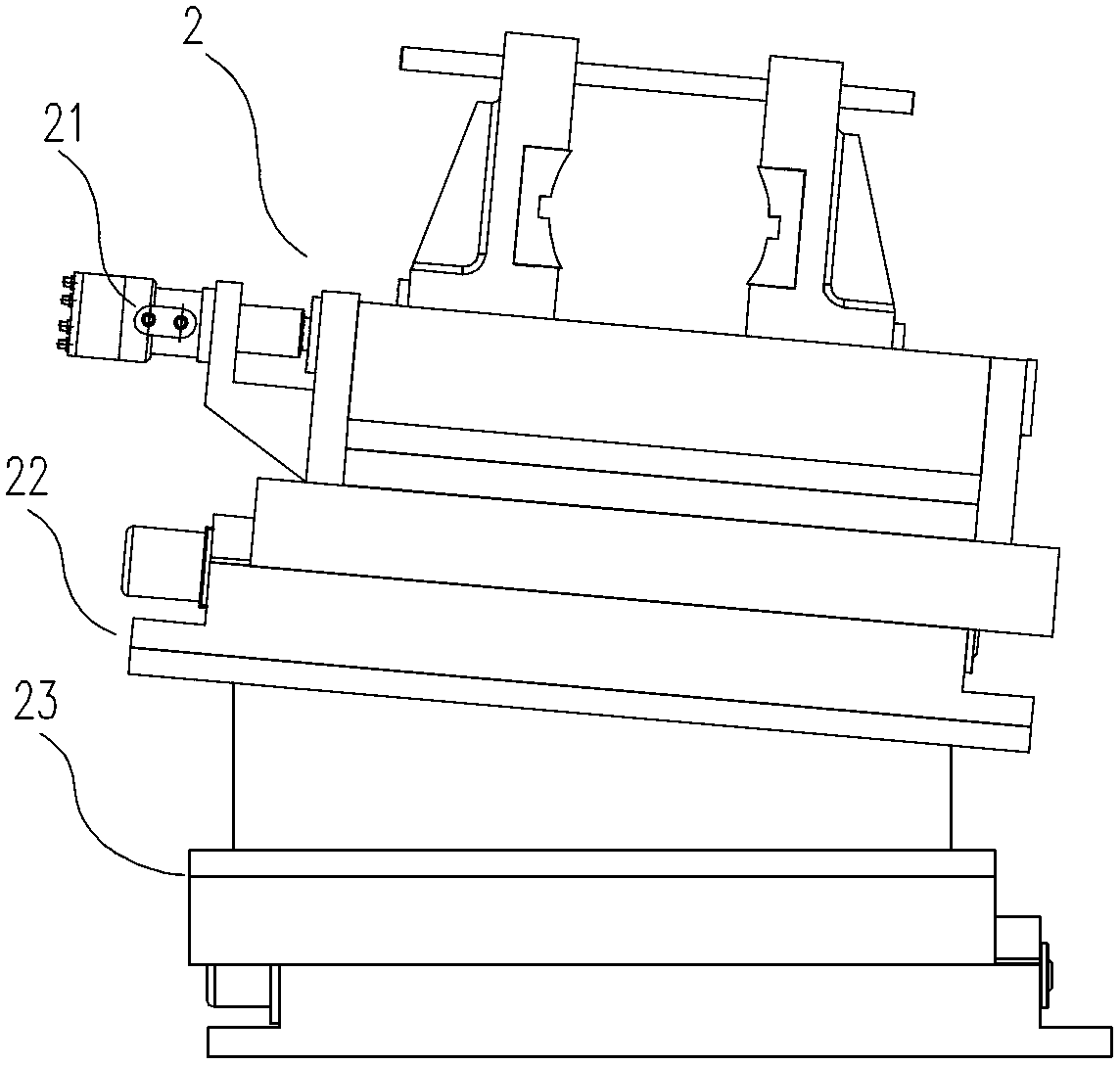 Shaft-like rotary workpiece static external round machining machine tool