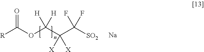 Fluoroalkanesulfonic Acid Ammonium Salts and Method for Producing Same