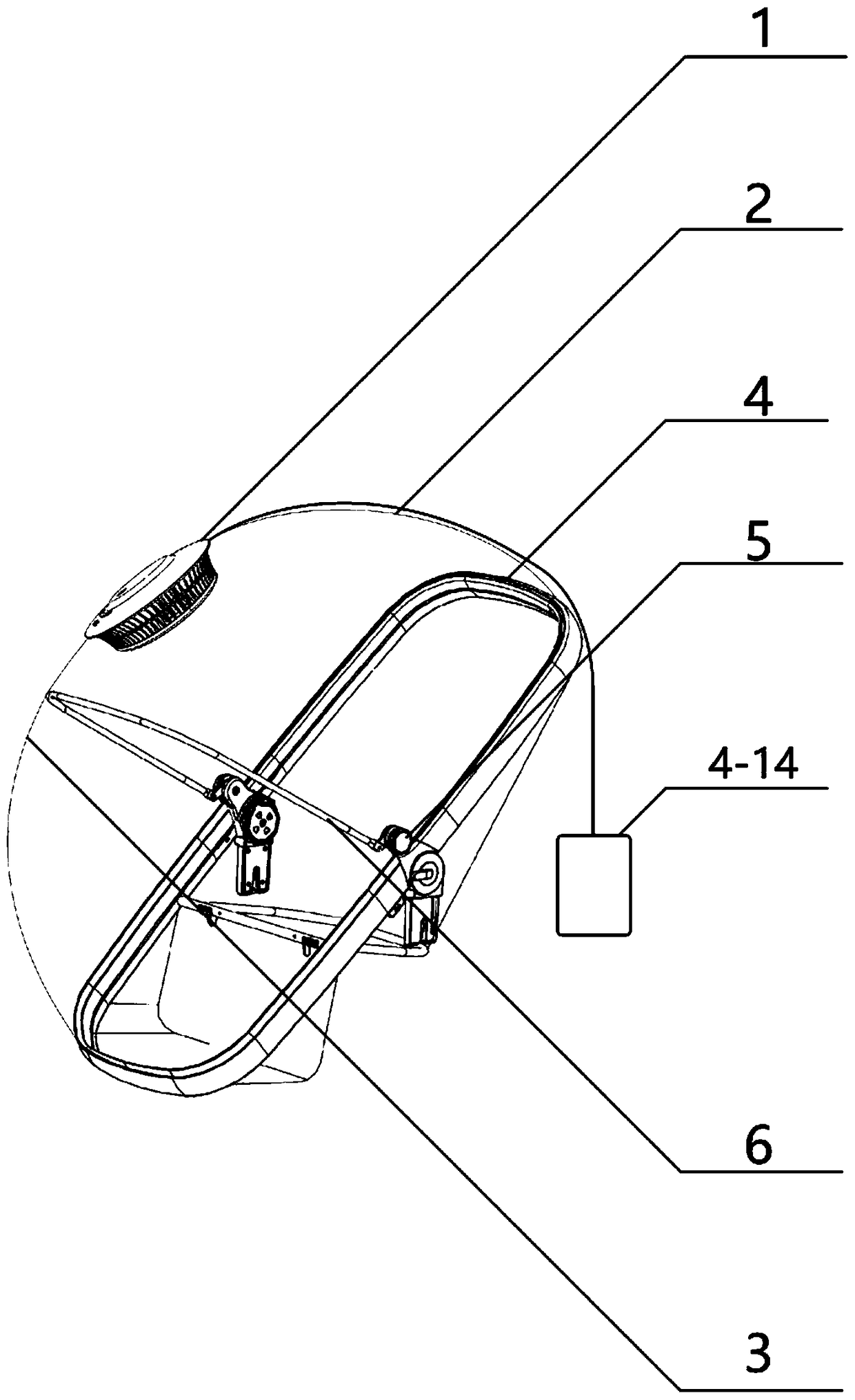 Seat of a baby carriage