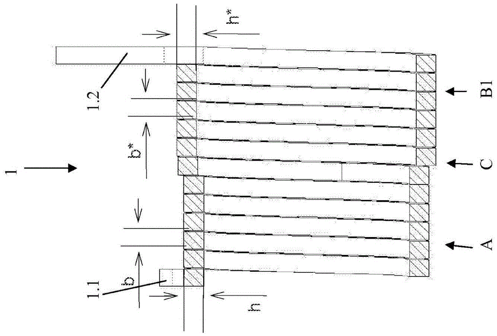 Assembly with friction arrangement