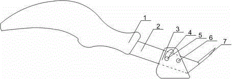 Nail puller for wooden formwork of building external wall