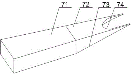 Nail puller for wooden formwork of building external wall