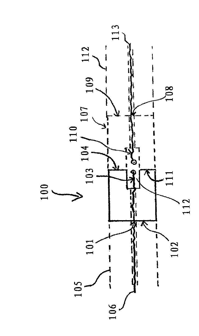 Cable outlet element, cable outlet device, cable outlet arrangement, method for producing a cable element and the use of a cable outlet element in an aircraft