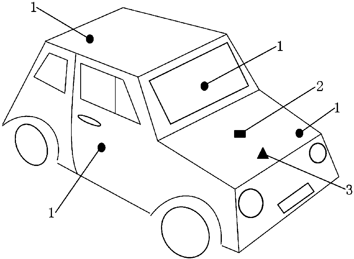 Intelligent control method for high beam lights and low beam lights of a vehicle on basis of internet of vehicles
