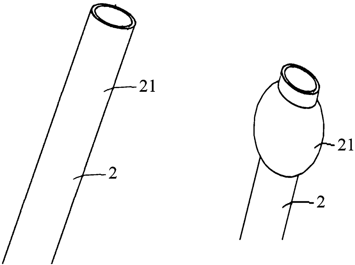 Device for treating gallstones and use method and application thereof