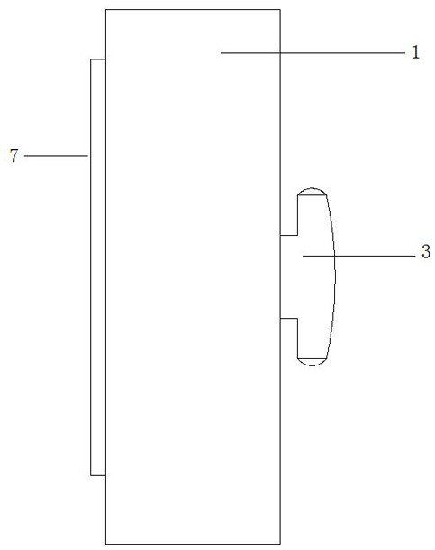 Novel dustproof blackboard eraser