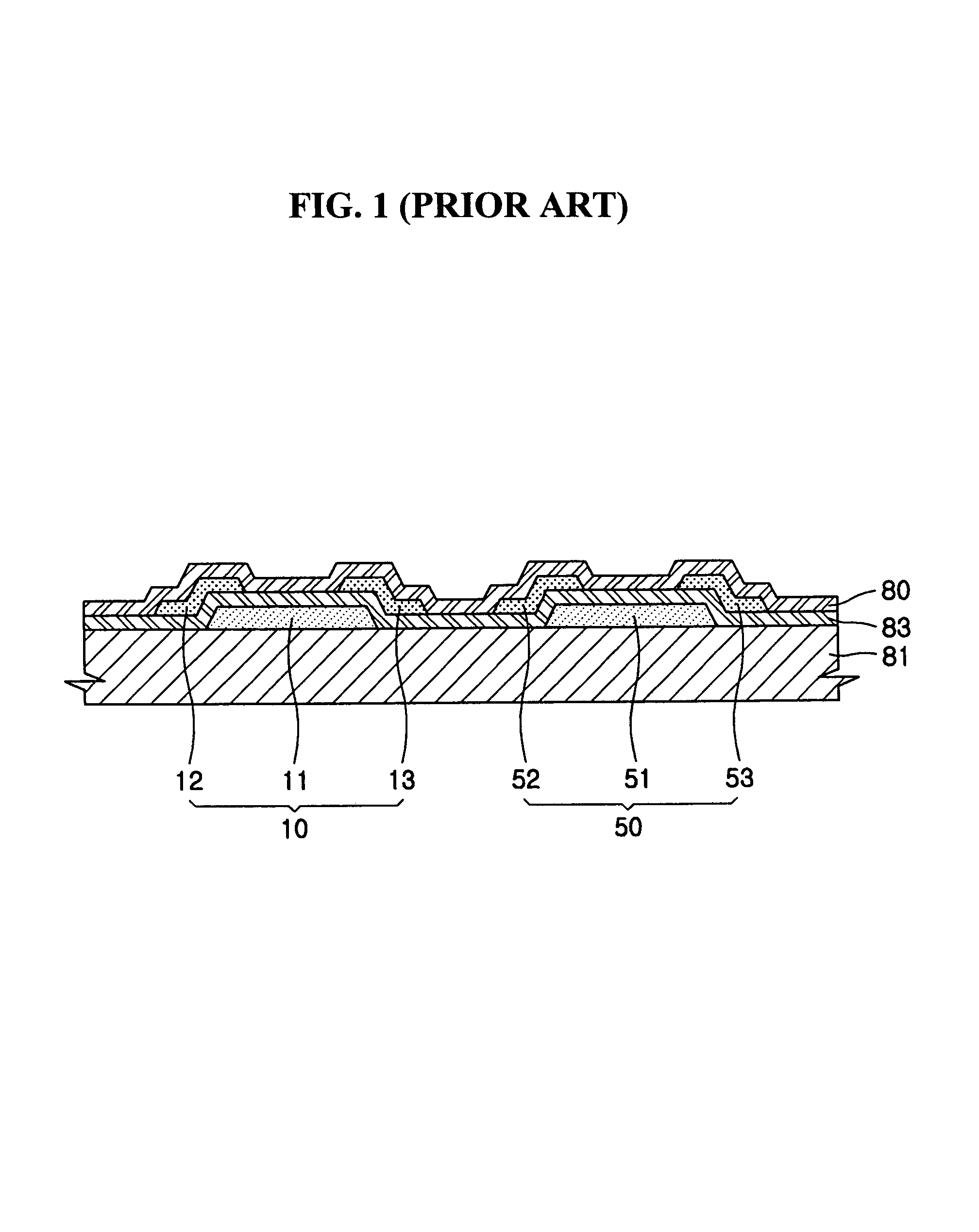 Thin film transistor and flat panel display device comprising the same