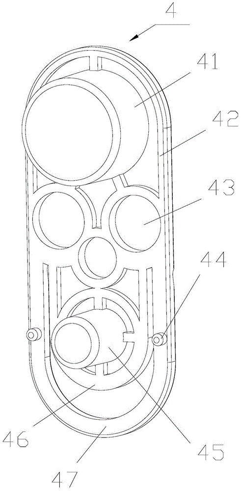 Pull ring handle construction with rigid plastic seal