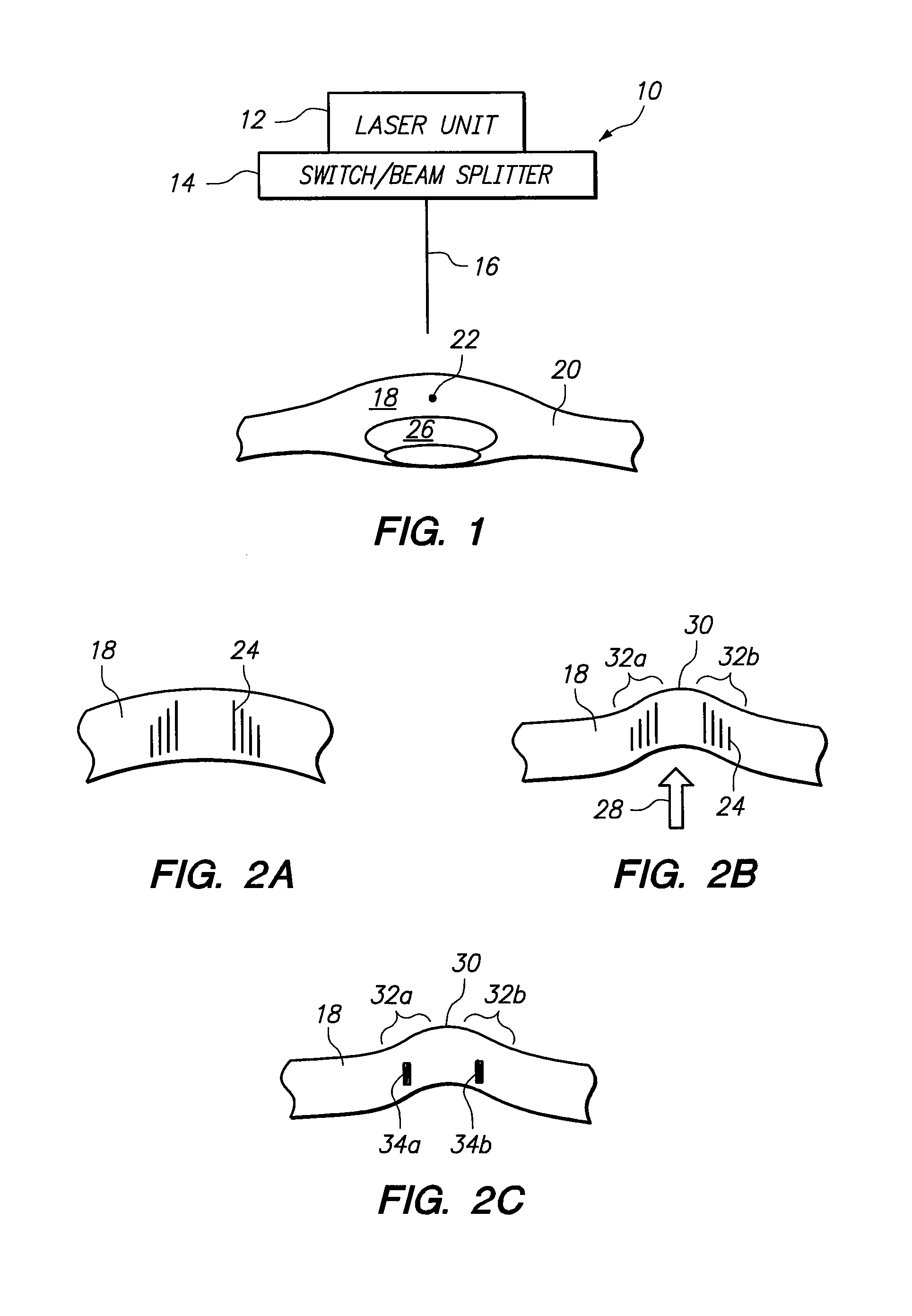 System and method for reshaping a cornea using a combination of liob and structural change procedures