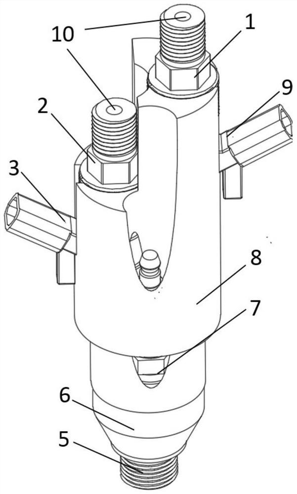 Dual-injection turbulent jet ignition pre-chamber device for spark ignition engine