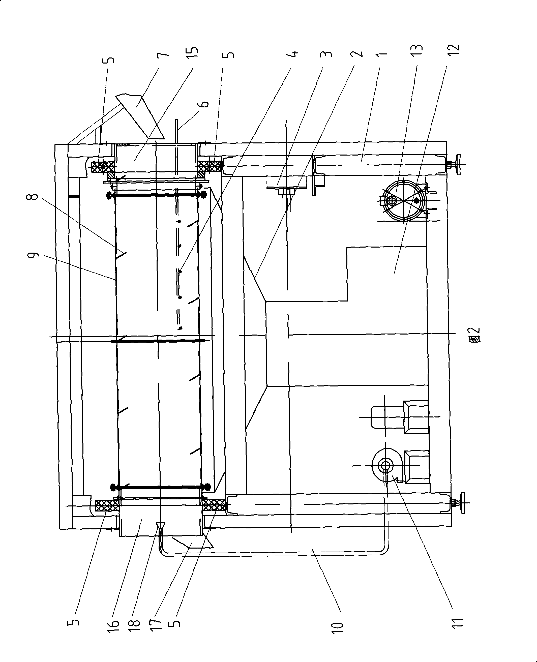 Vibrating full-automatic production chain finishing machine