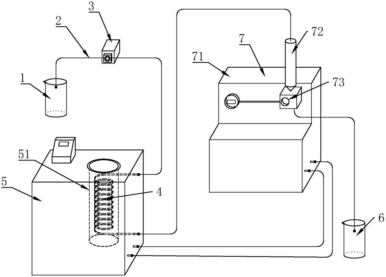 Thallus sample crushing mechanism