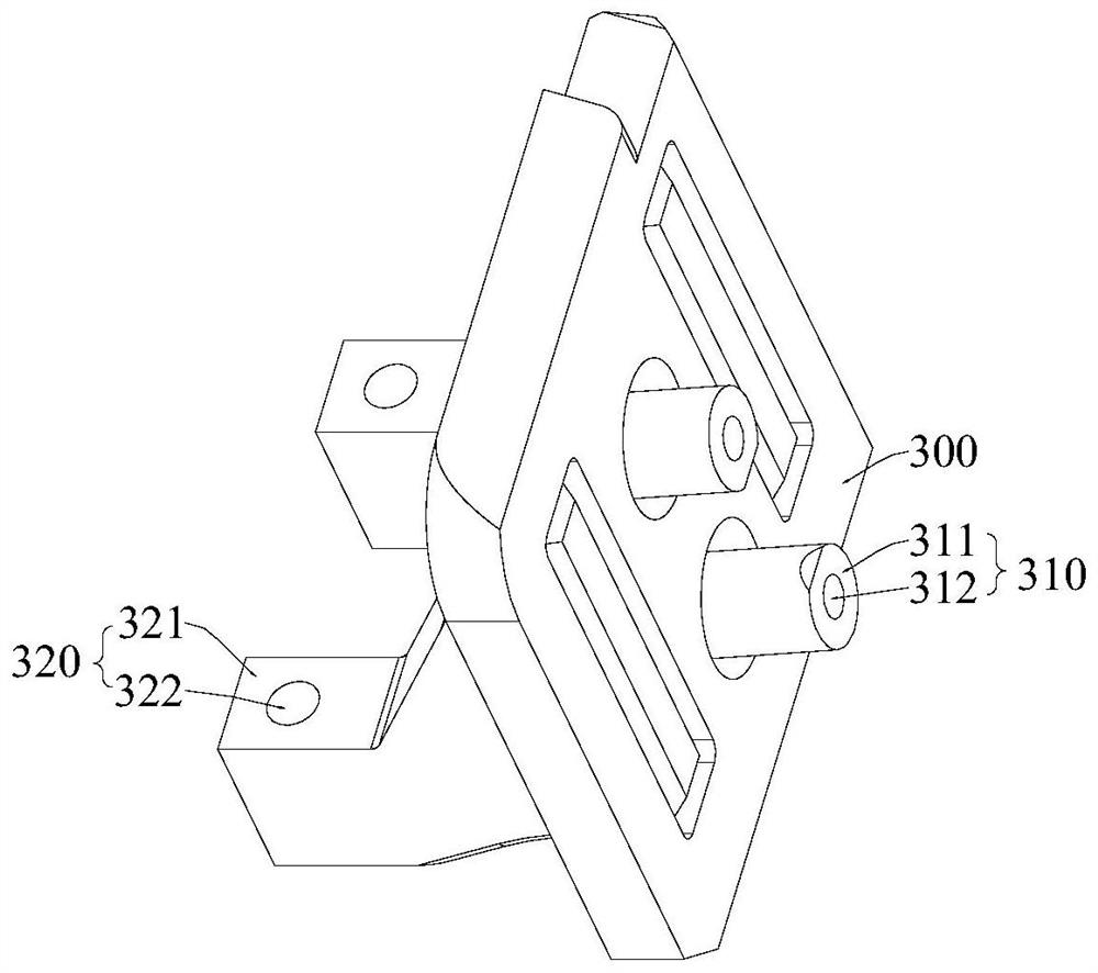 Integrated base, bogie frame and railway vehicle