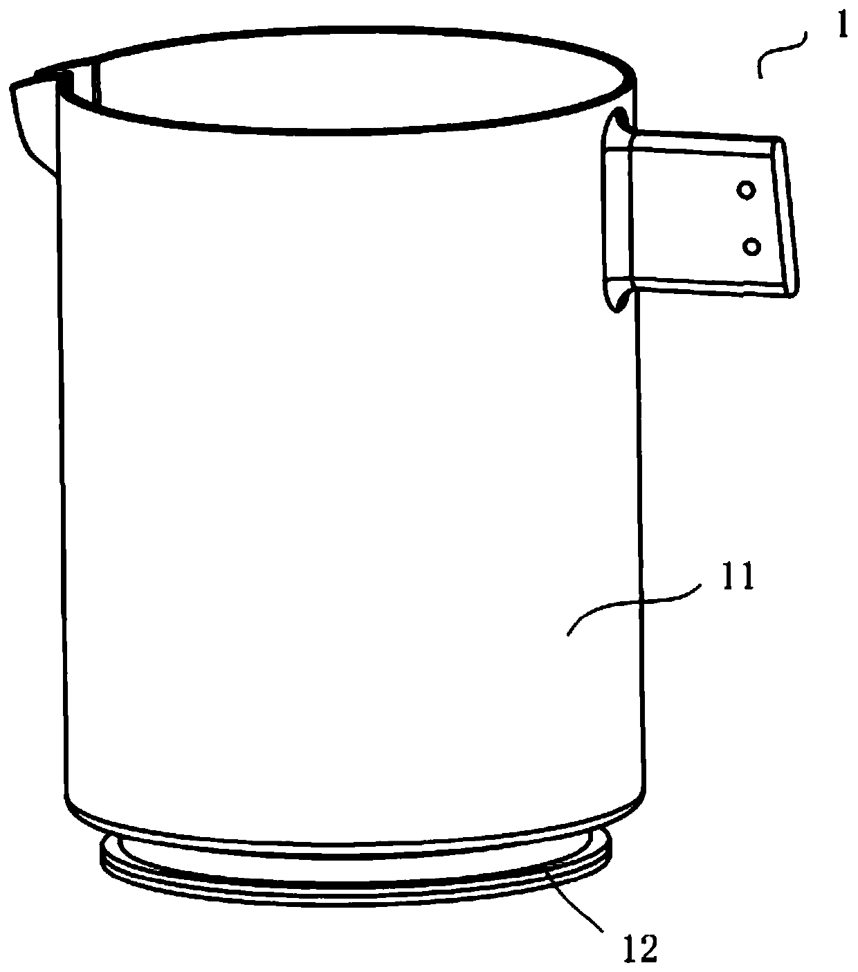 Non-metal heating device for cooking