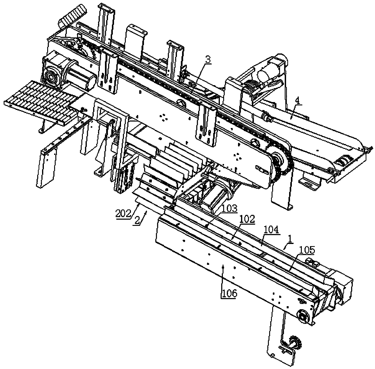 Packing machine stretch bag method