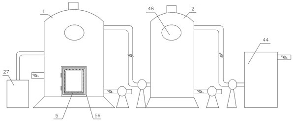 Petroleum smelting desulfurization device and operation method