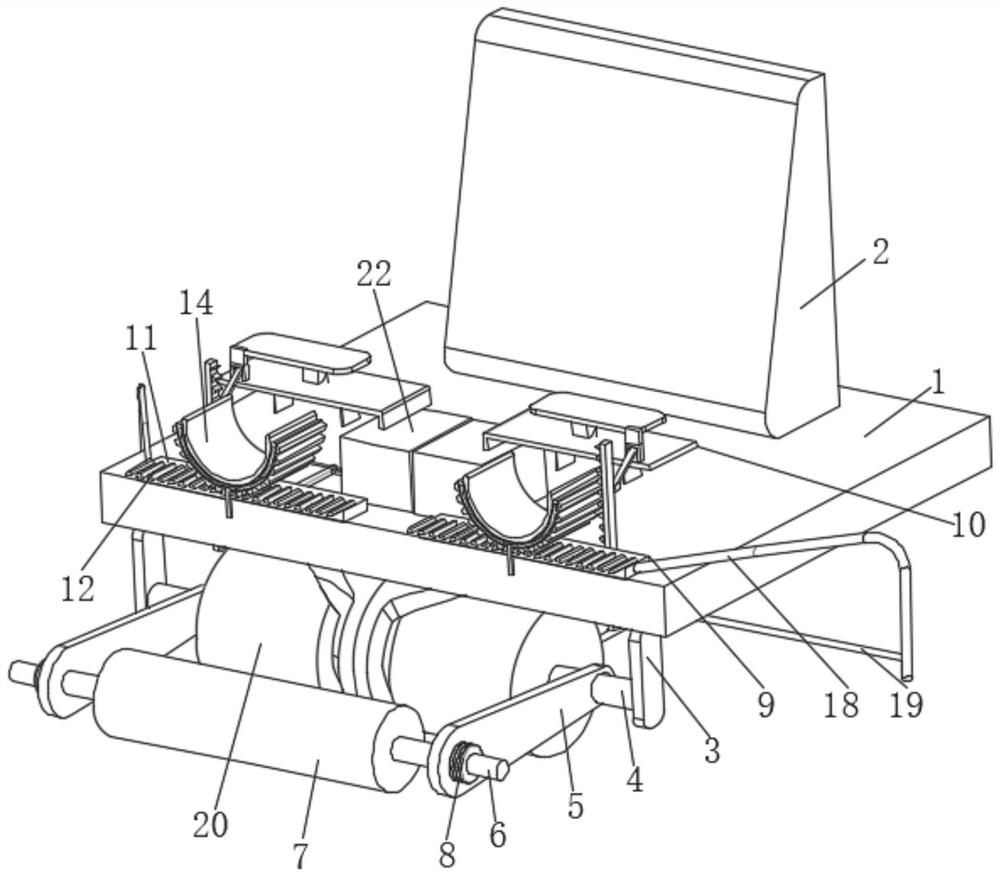 Leg training device for elderly patients