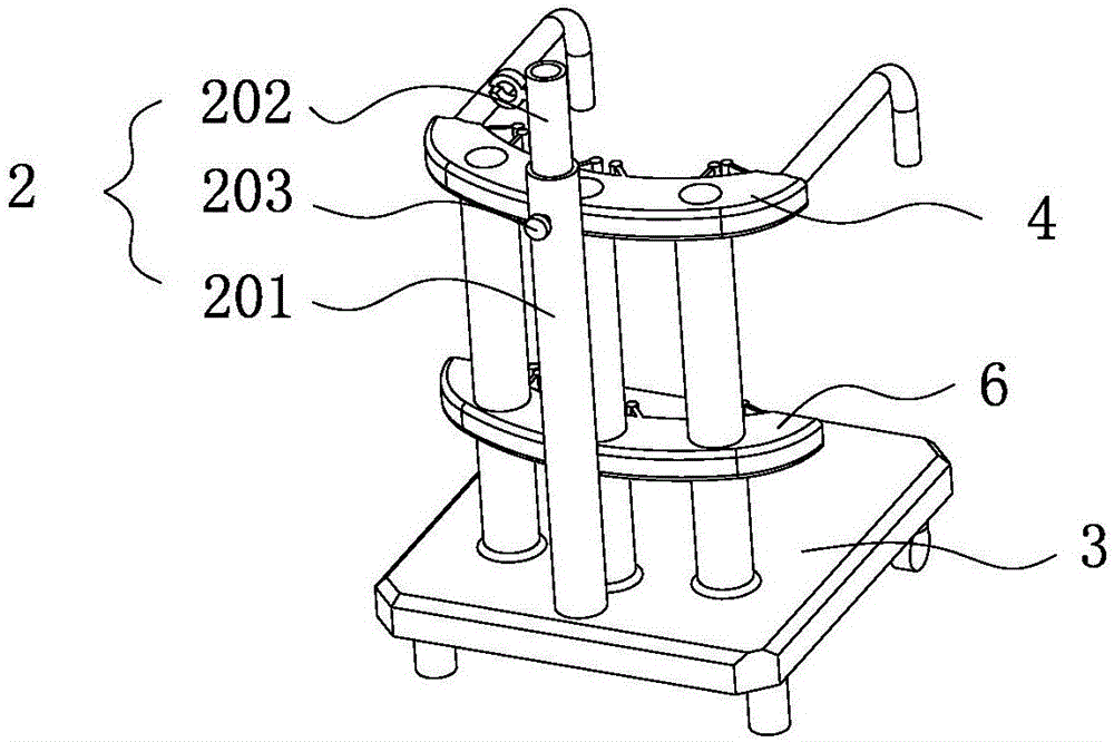 Auxiliary equipment for hanging ground wire during power maintenance