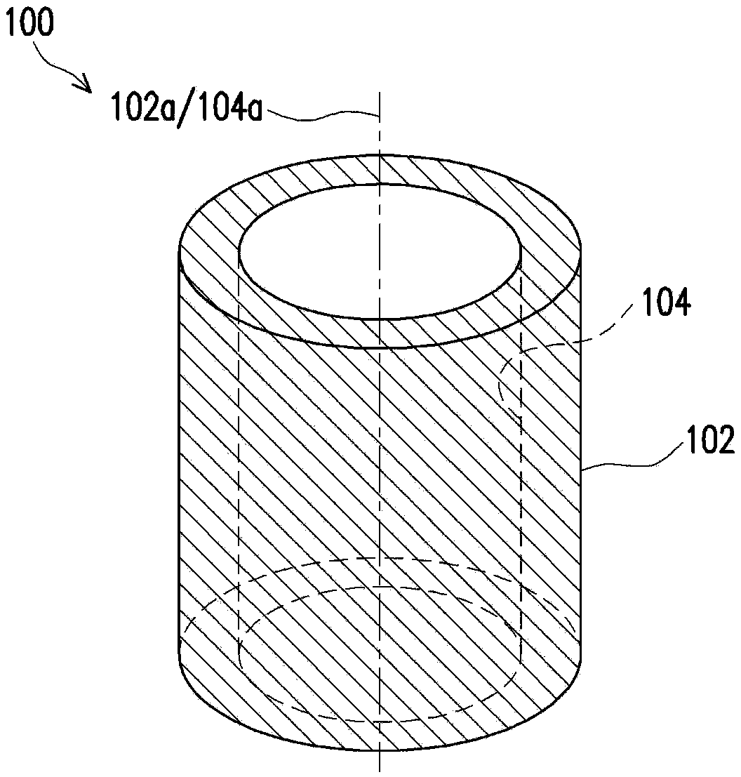 Coaxial conductor structure, capacitor and manufacturing method thereof