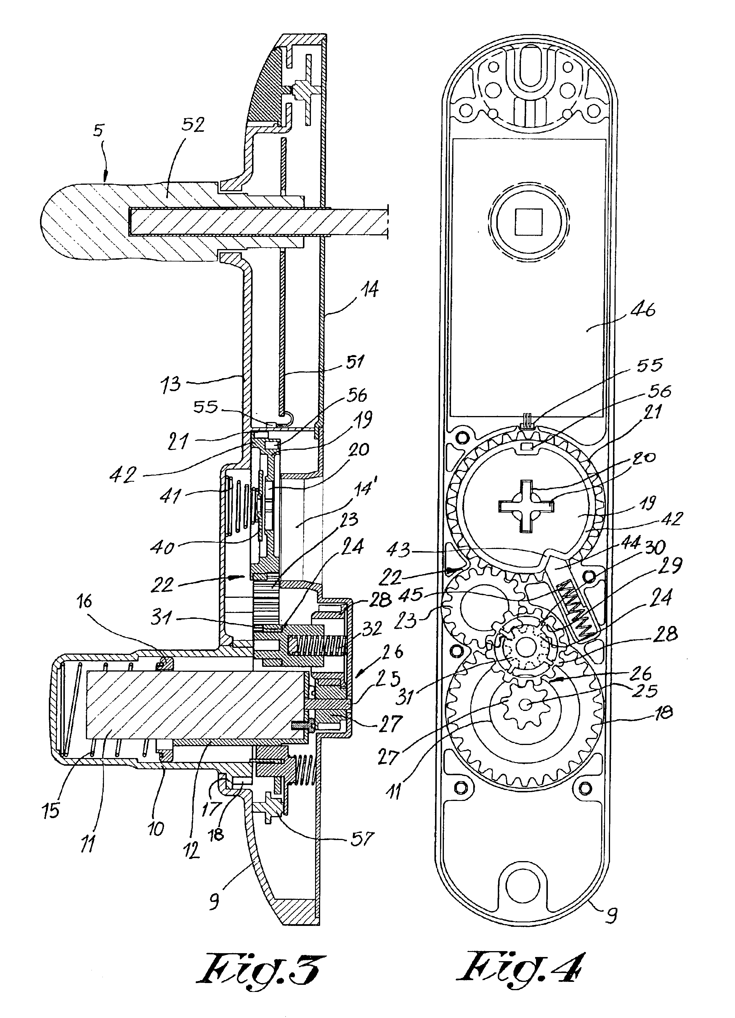Control device for a lock mechanism