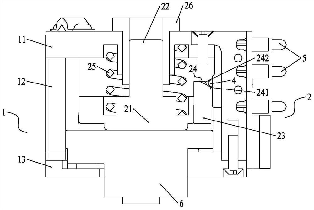 Manipulator collision prompting device