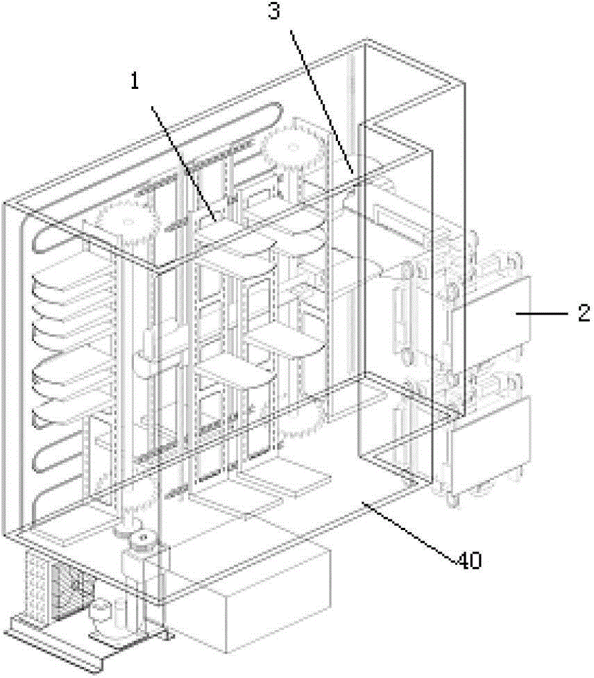 Automatic meal selling machine