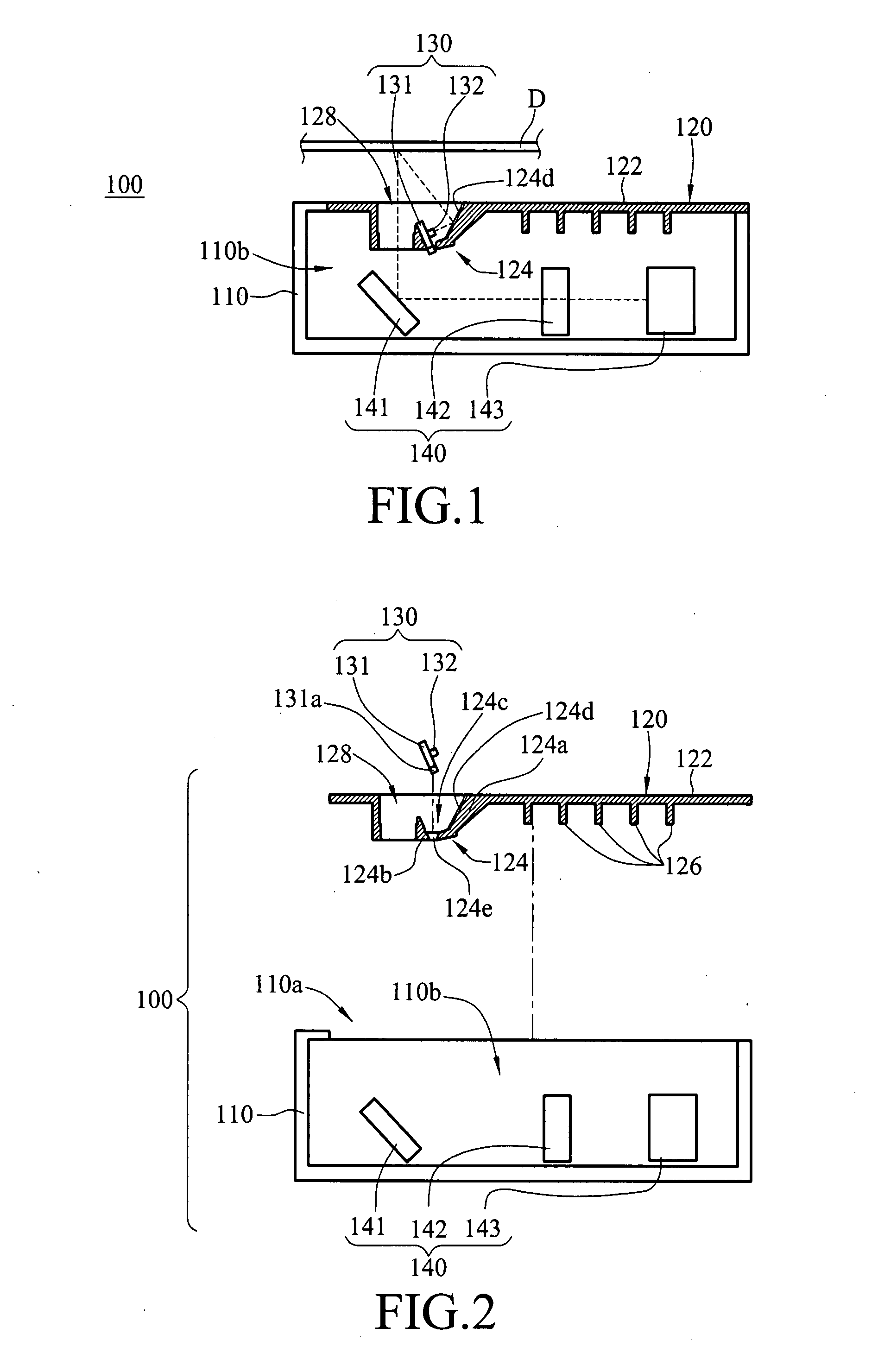 Scanning apparatus with heat dissipating ability