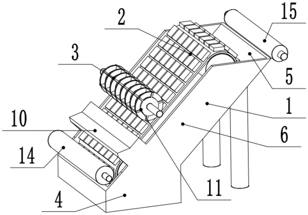 A glass fiber enhanced sand wheel mesh intelligent production method