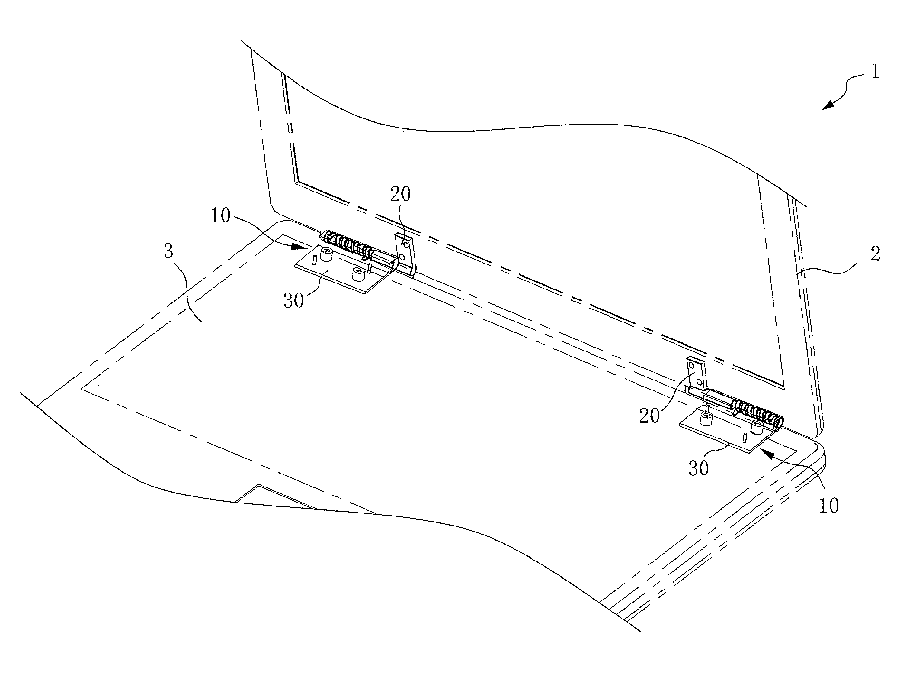 Hinge mechanism and clamshell device thereof