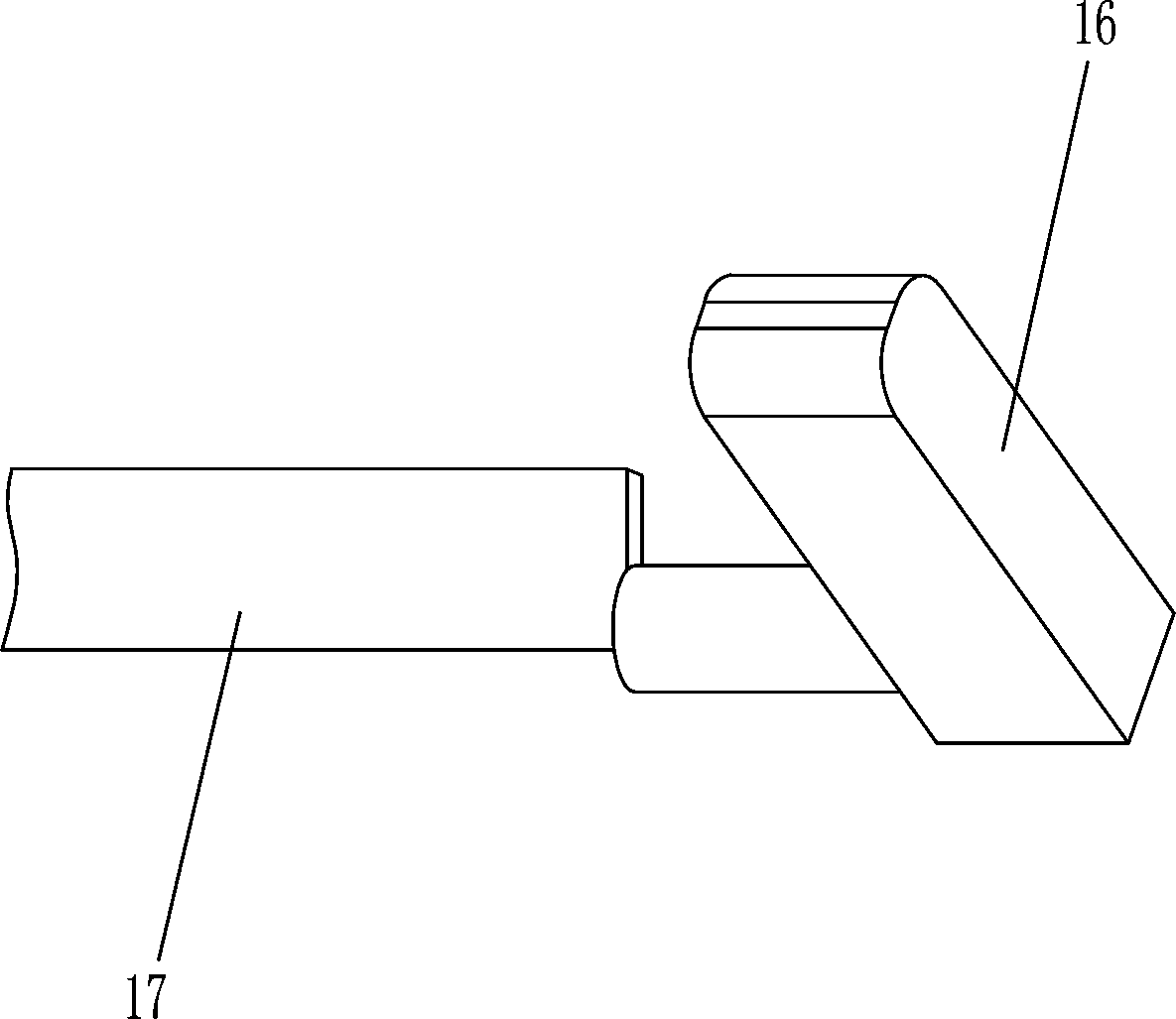 Lead plate manufacturing device used in cooperation with lead melting pool