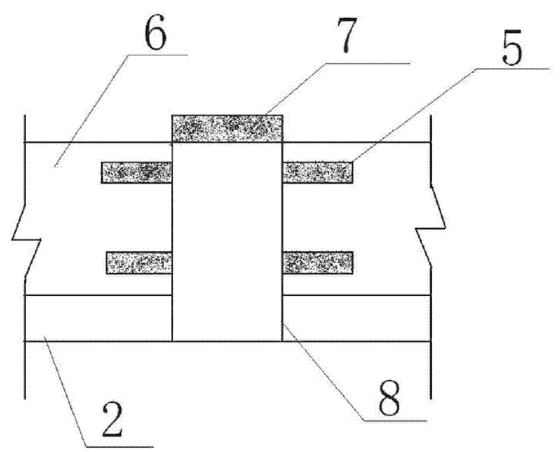 Method for leading shield to pass through underground structure