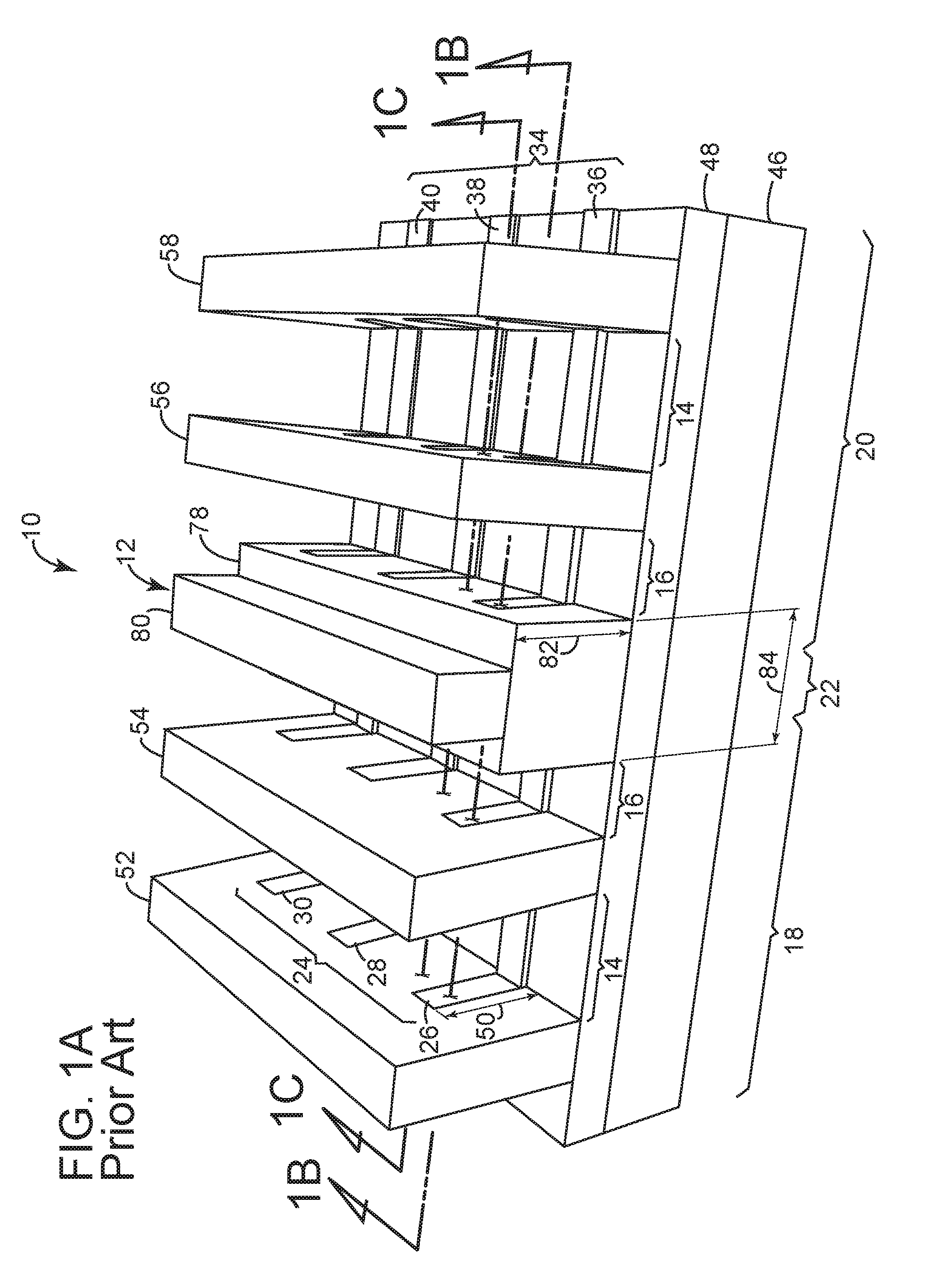 Single diffusion break structure and cuts later method of making