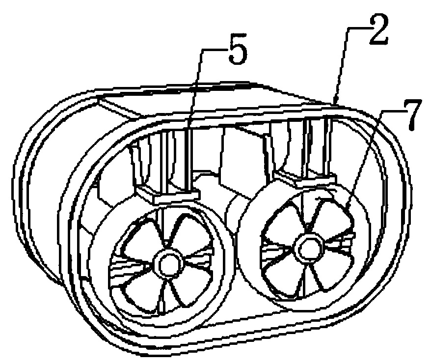 Electric propulsion Yangtze River vehicle passenger ferry longitudinal streamline