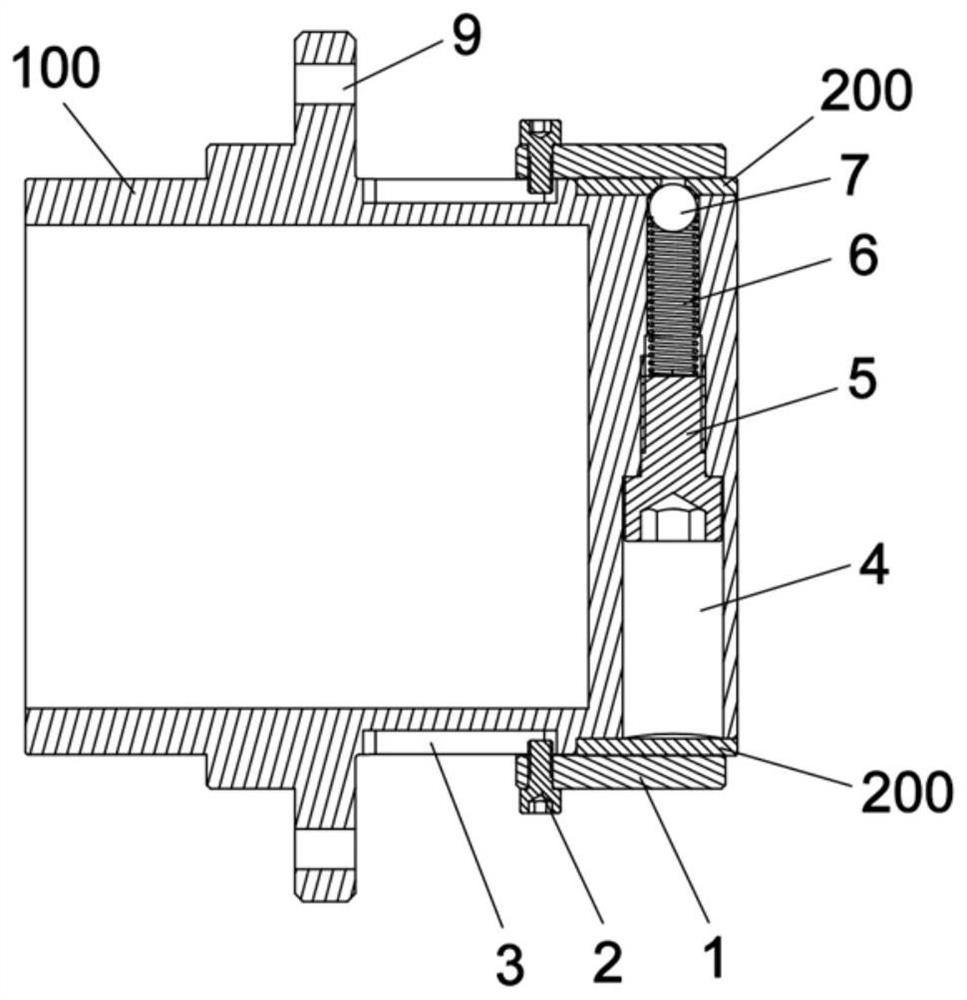 An engine bearing bush installation and removal tool