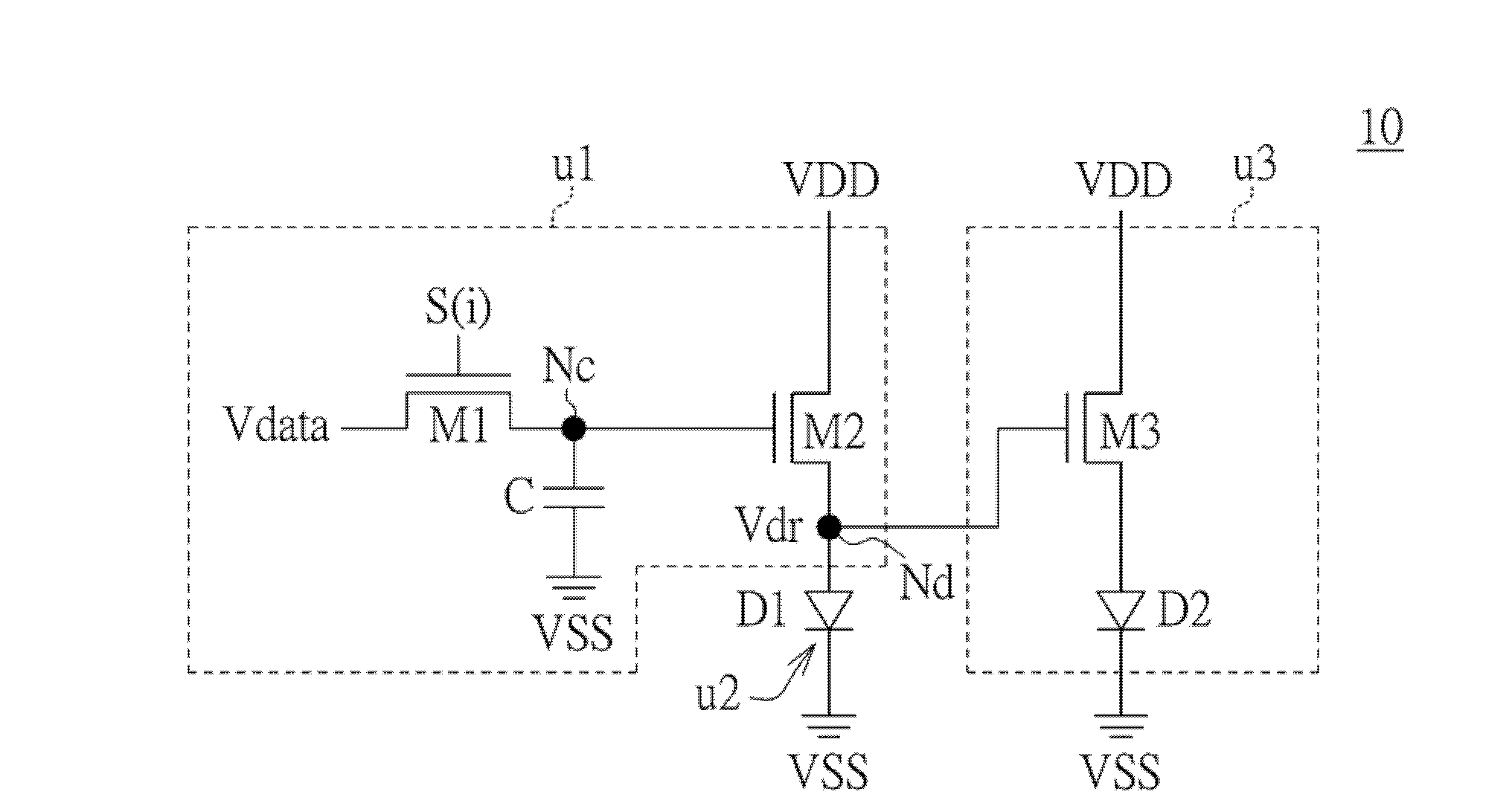 Organic light emitting diode pixel circuit