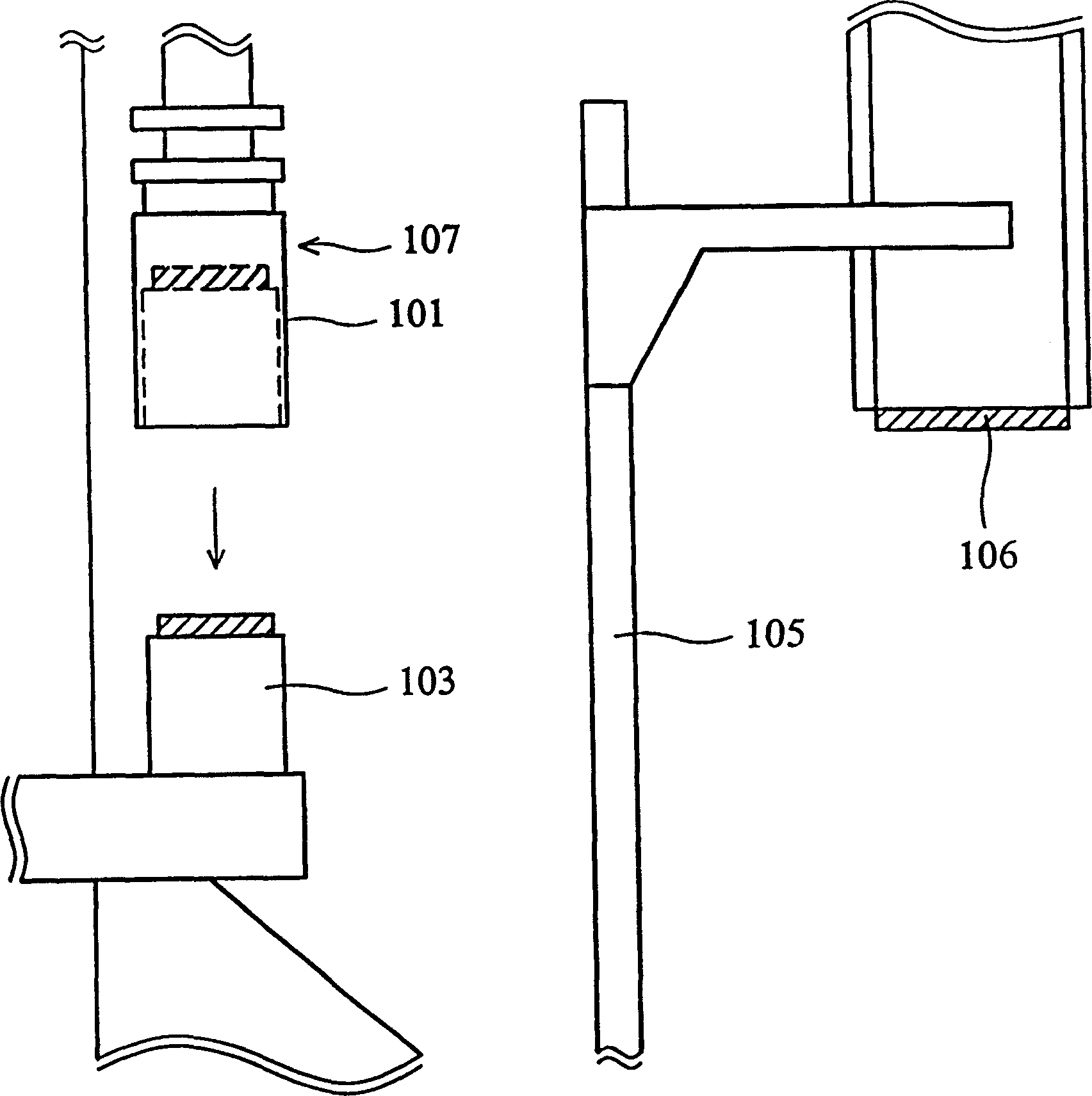 Automatic material transfer system and method
