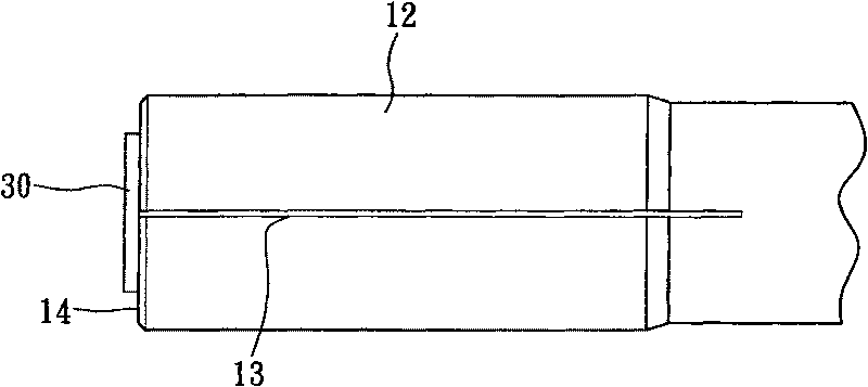 Electric torsion wrench measurement structure