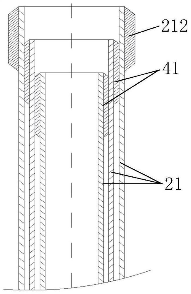 A perforating device for well completion