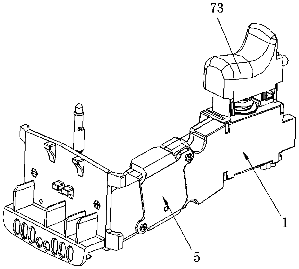 Integrated electronic switch