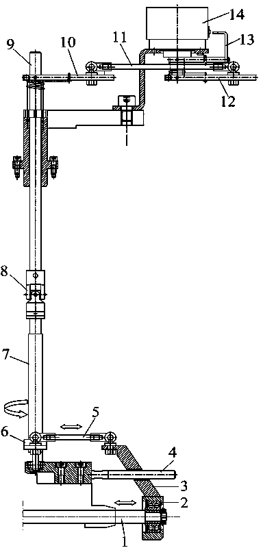 Feedback device for side propeller