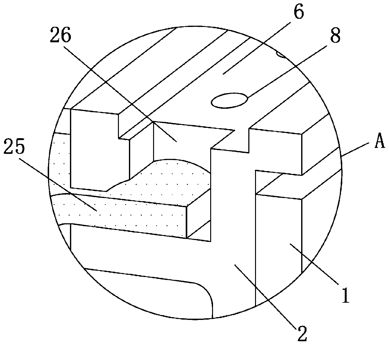 Height-adjustable bridge expansion joint component capable of realizing transverse connection