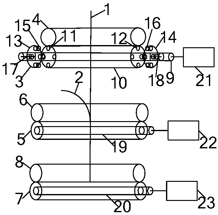 A roving pull-type controllable feeding spinning device