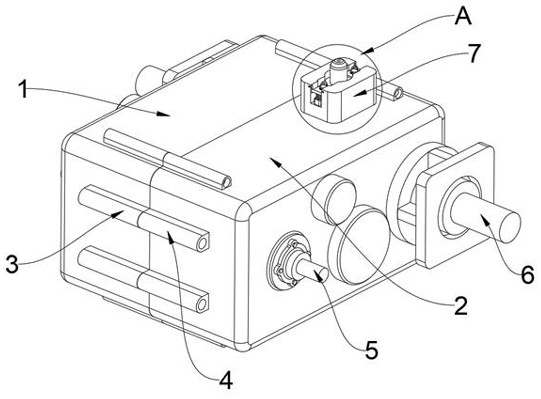 A gear detachable vehicle gearbox