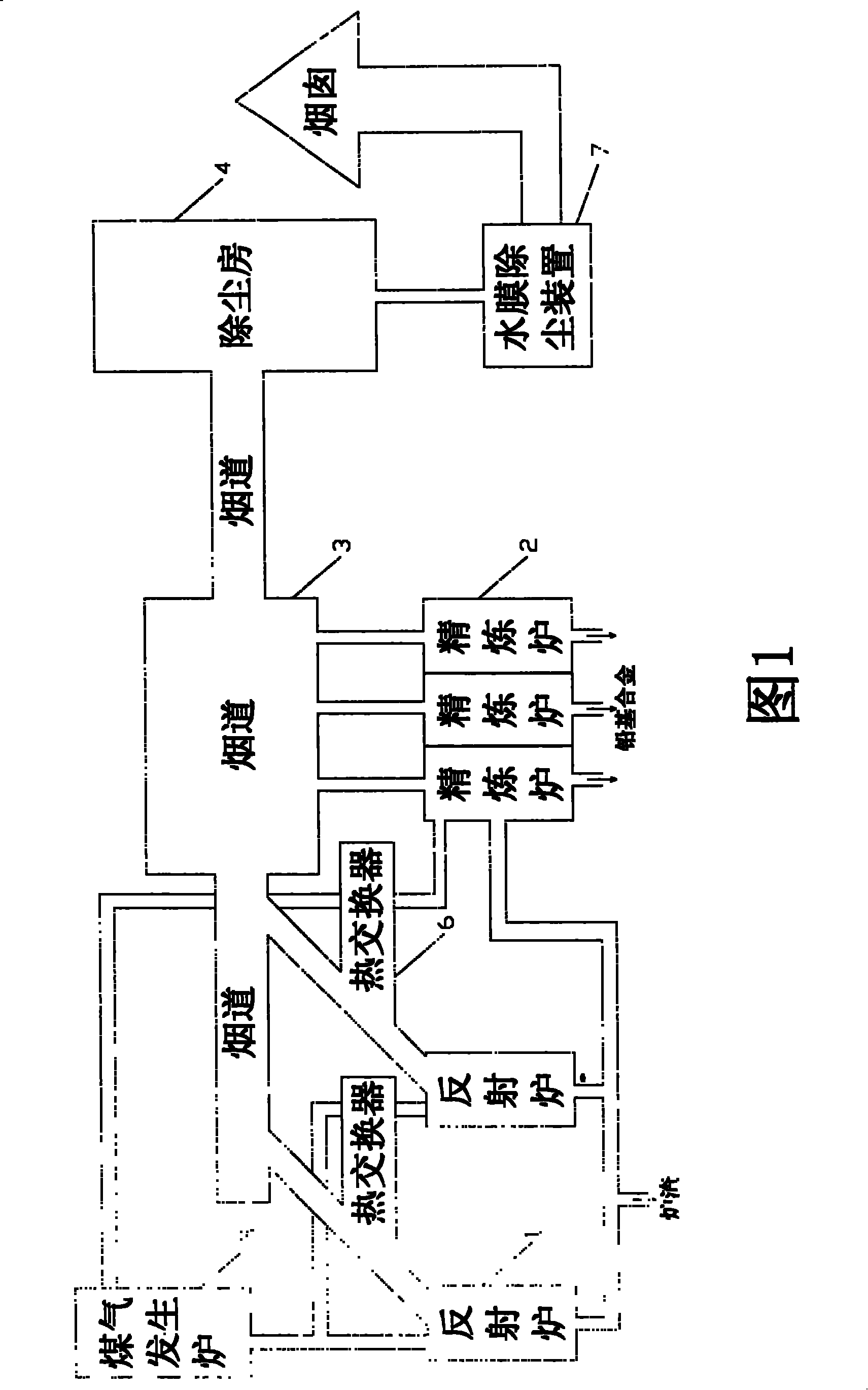 Solid waste recovery and processing system of waste lead acid accumulator