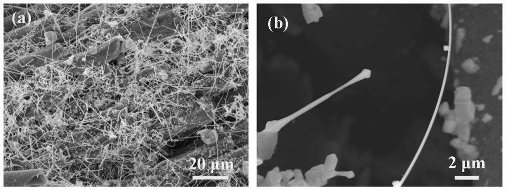 a c  <sub>f</sub> - Preparation method of hfcnw micro-nano multi-scale toughened carbon matrix composites