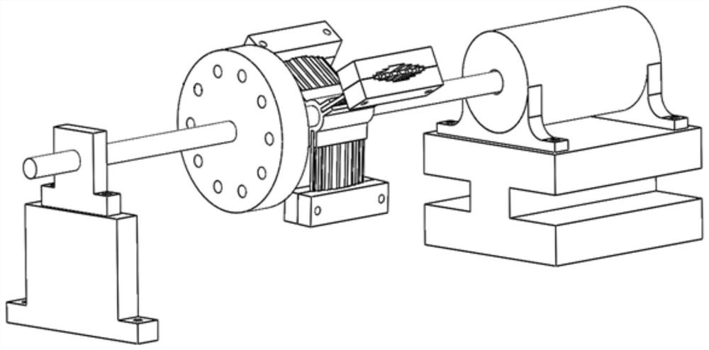 A Nonlinear Energy Well with Segmented Linear Beams Applied to Rotor Systems