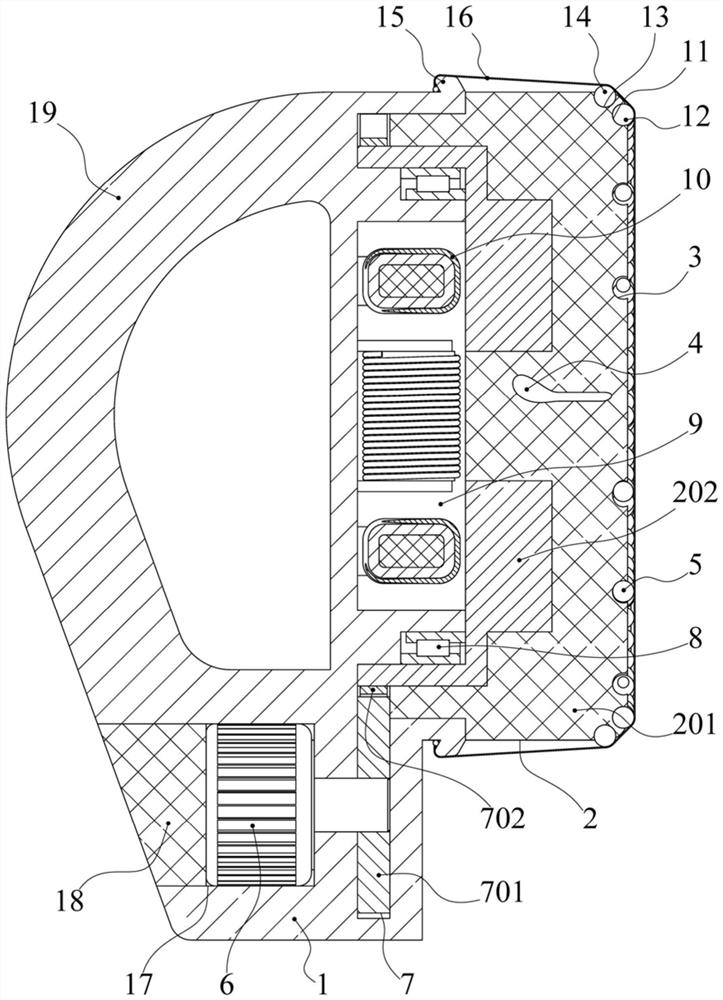 Dermatological massage nursing device