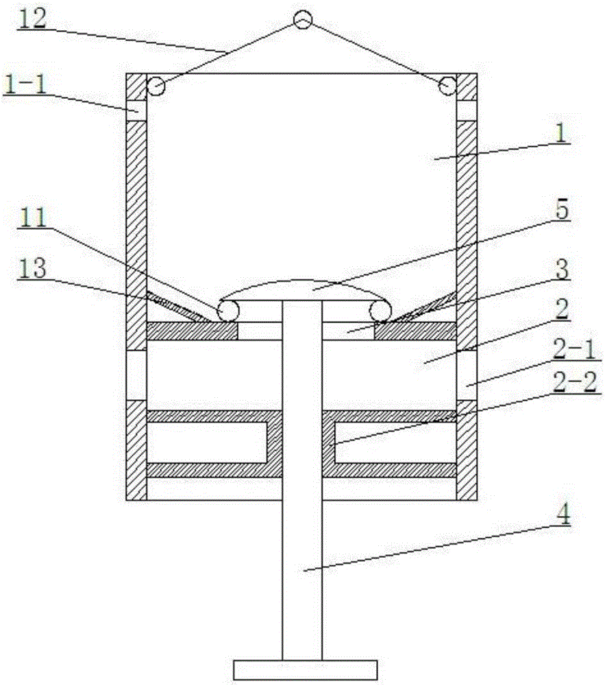 Fish collection-release hopper and base thereof