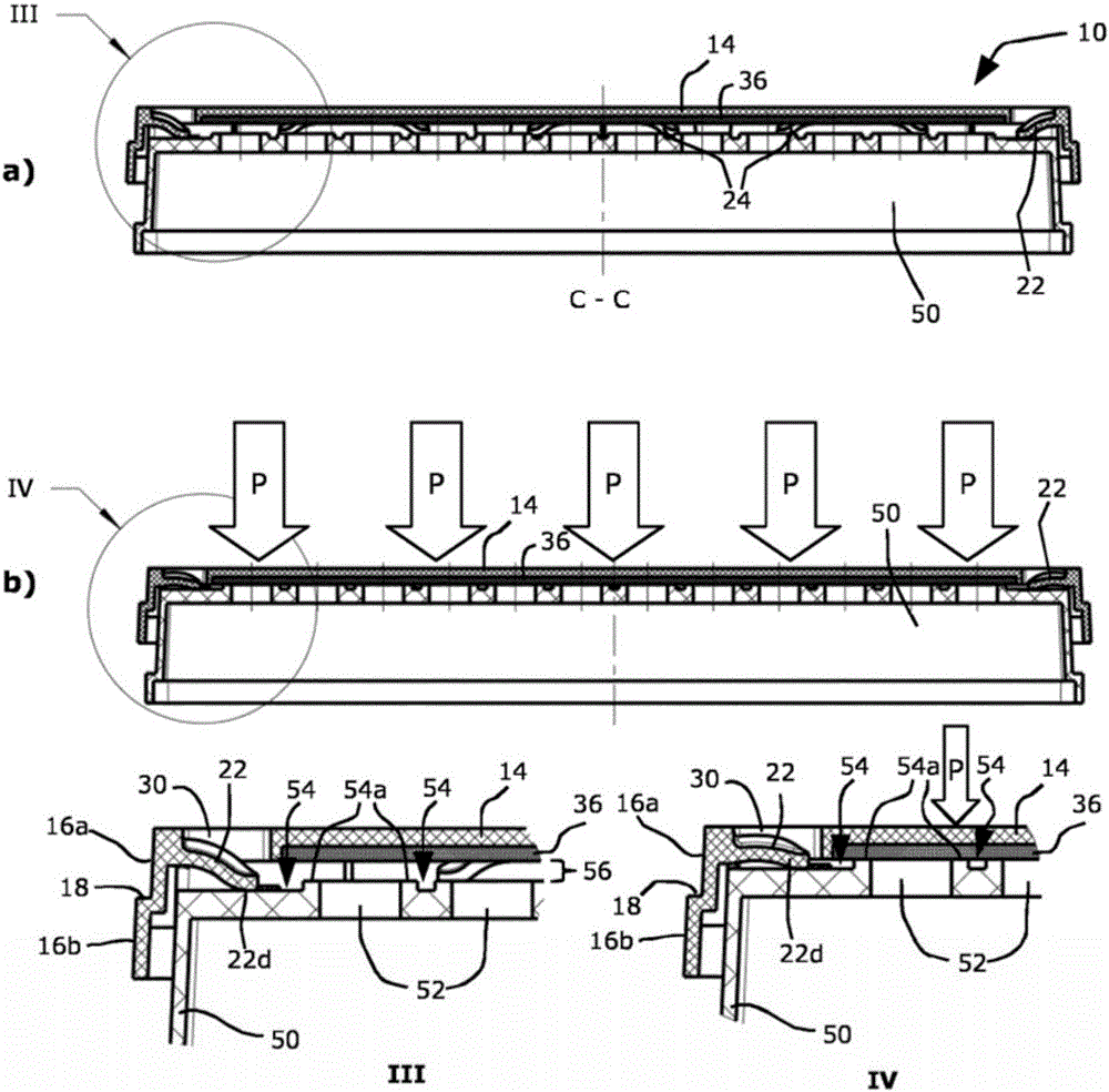 Covering device, in particular lid, for covering reaction vessels